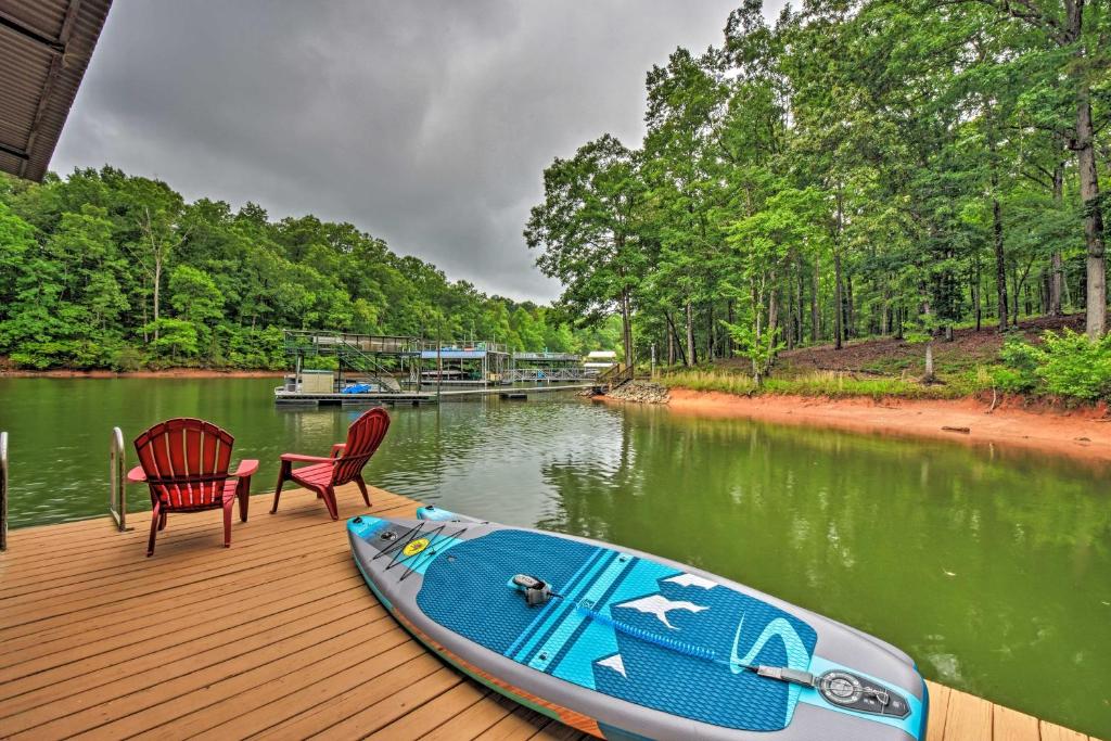 Family House on Lake Lanier with Private Dock!