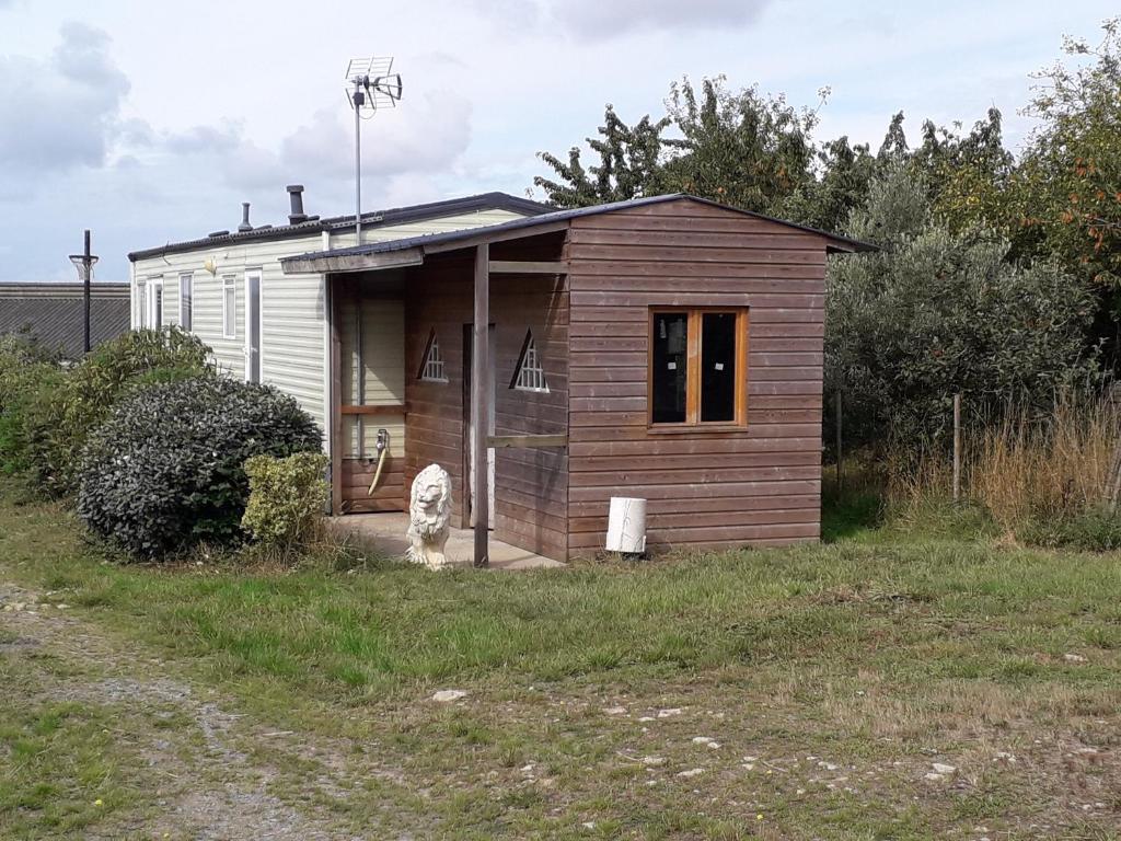 Mobilhome à la campagne