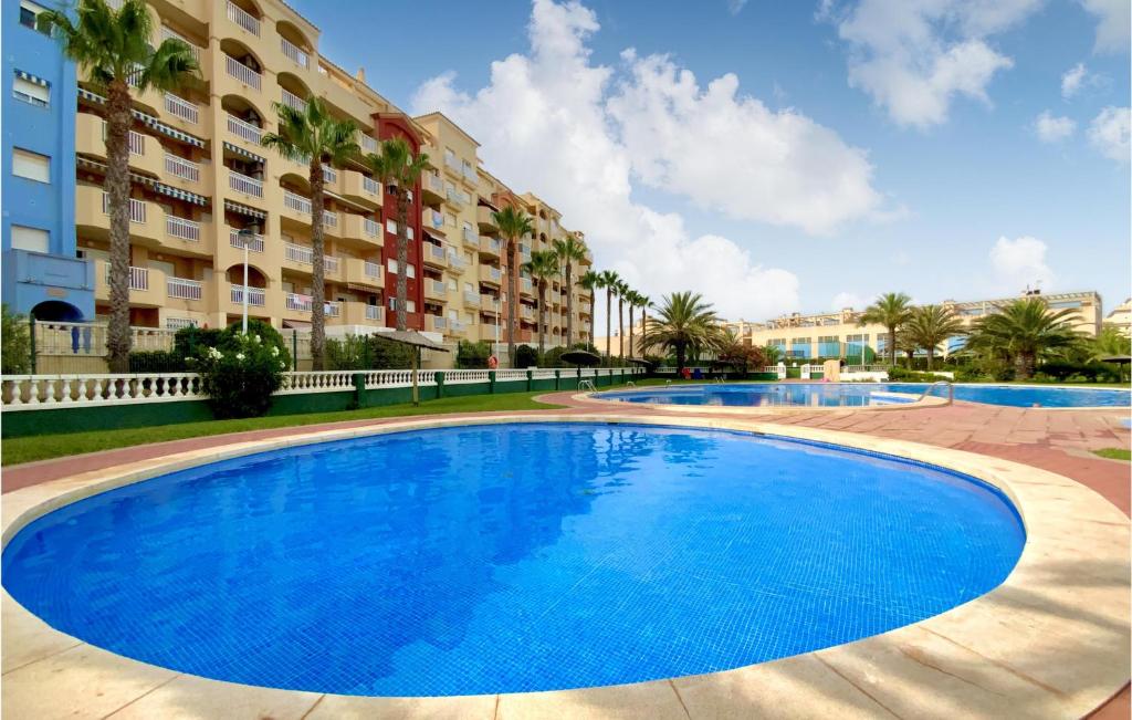 Awesome apartment in La manga del mar menor with Outdoor swimming pool, WiFi and 1 Bedrooms