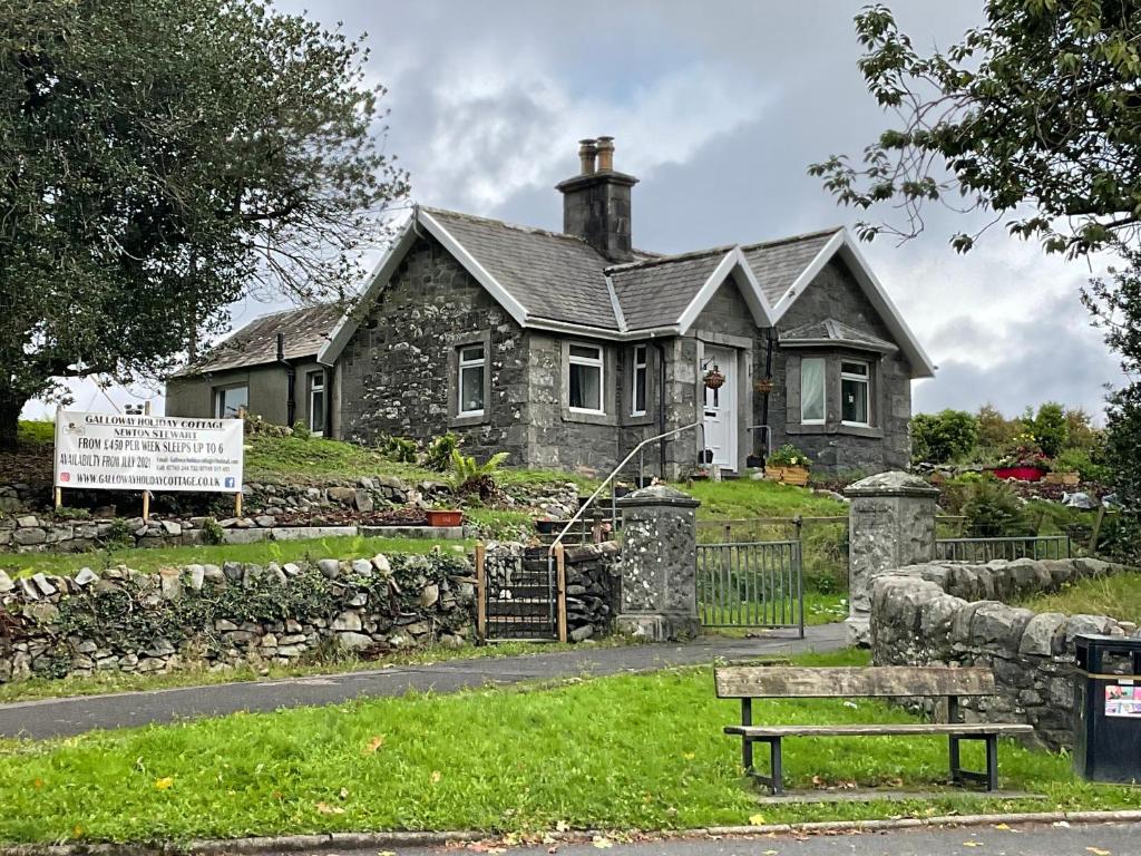 Modernised 1720s cottage Newton Stewart Scotland