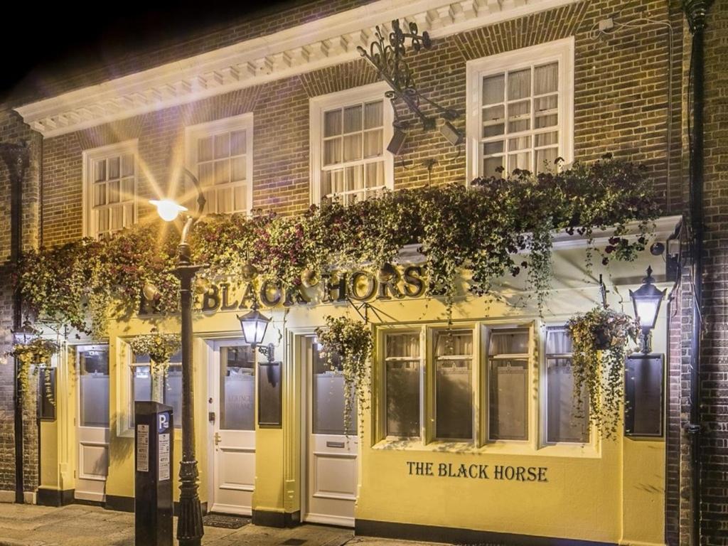 The Black Horse Inn in Canterbury, Kent, England