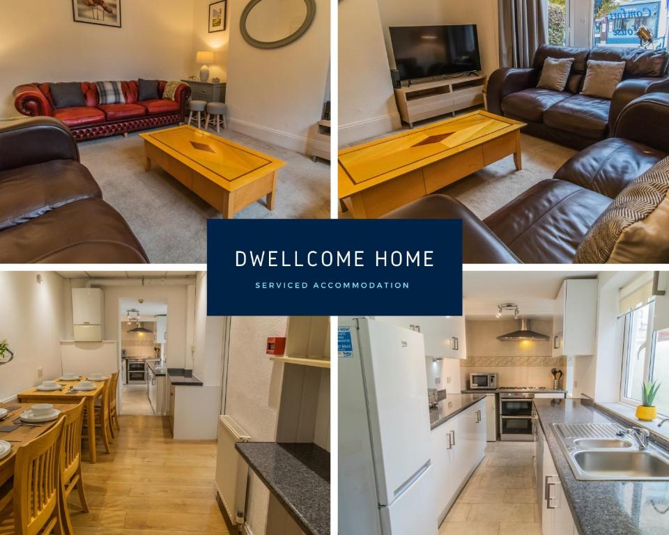 Find DWELLCOME HOME Ltd - Comfort House - 8 Bed Ensuite Full Self Catering Townhouse