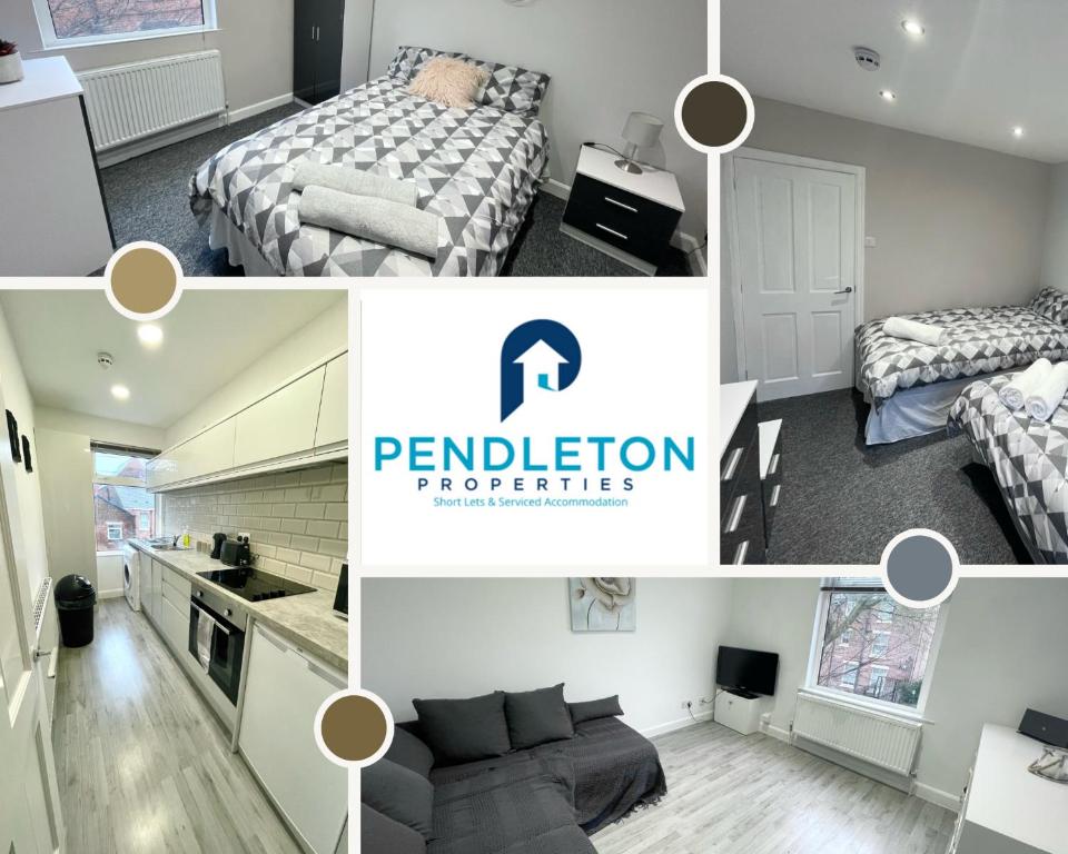 2 Bed apartment for Contractor & Leisure stays by Pendleton Properties Short Lets & Serviced Accommodation Preston