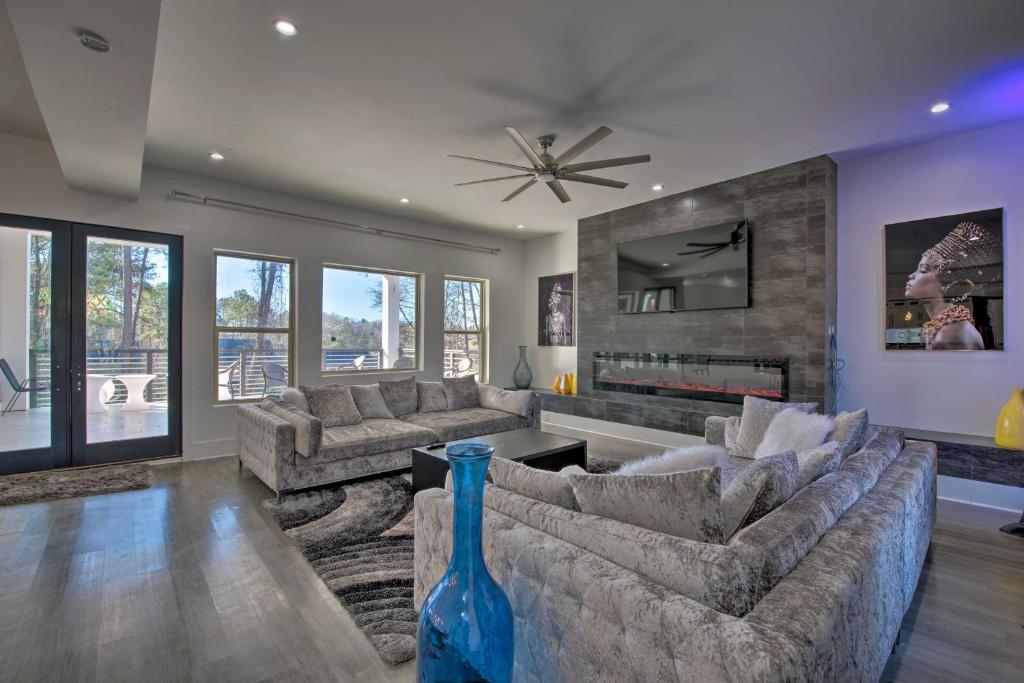 Spacious, Luxe Atlanta Home with Private Pool!