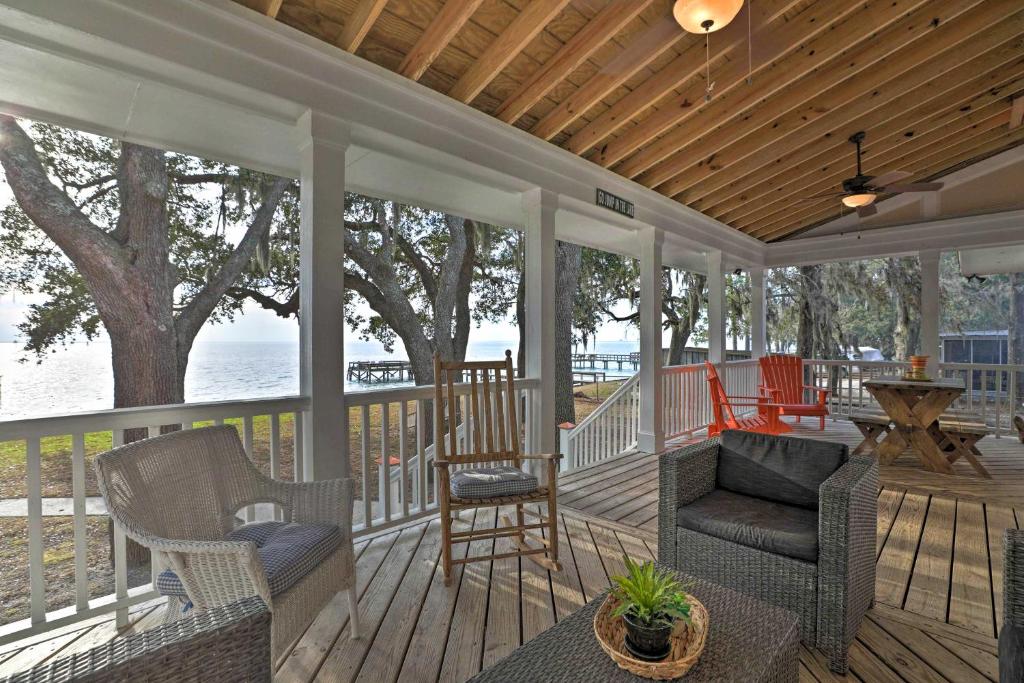 Lakefront Retreat with Game Room and Private Dock