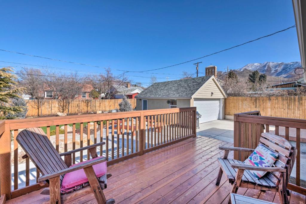 Cheerful SLC Home with Private Yard and Fire Pit!