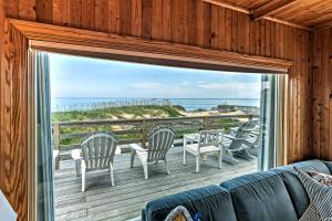 Nags Head Beachfront Home with 2 Decks and Grill!