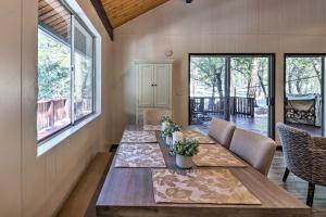 Rustic-Chic Prescott Cabin with Deck in Wooded Area!