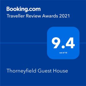 Thorneyfield Guest House