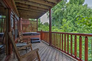 Sevierville Cabin with Games, Hot Tub and 4 King Beds!