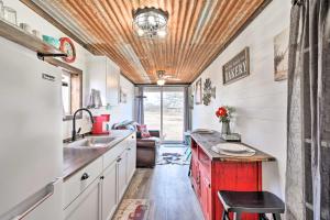 Southwestern Container Home on Horse Property