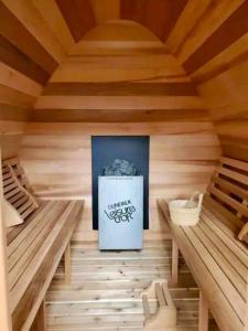 Chic & luxurious villa with outdoor sauna