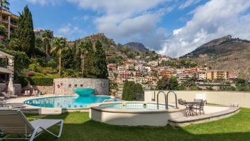 Casa Silva - Panoramic Pool & Parking space in the centre of Taormina