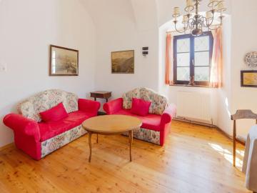 Inviting castle in Gnesau with garden