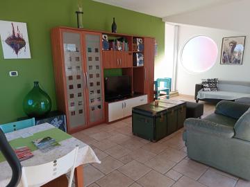 The terrace of the artists apartment