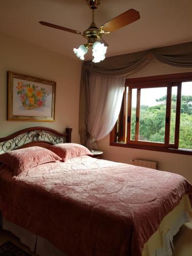 Cama o camas de una habitación en Apartamento Monte Bianco