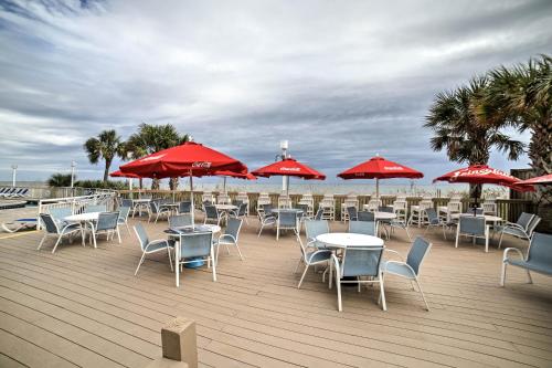 North Myrtle Beach Resort Condo with Ocean Views!