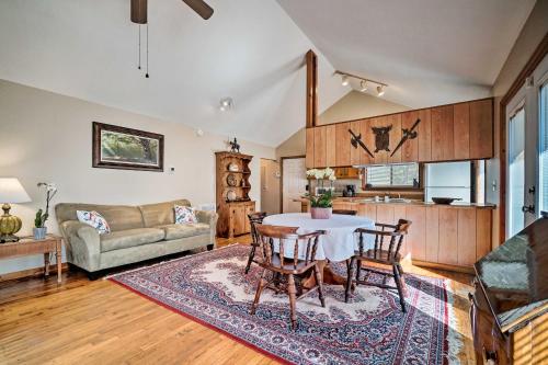 Family Cabin Near Hiking with On-Site Pond and Deck!