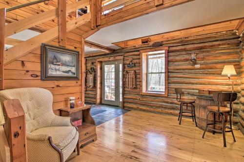 Spacious Cabin on 7 Private Acres in Athol!