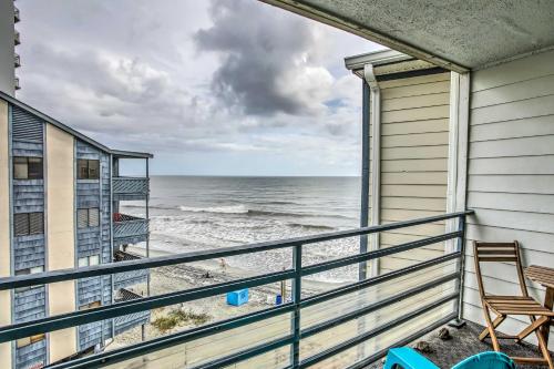 Intimate Beachfront Condo with WiFi and Balcony Views