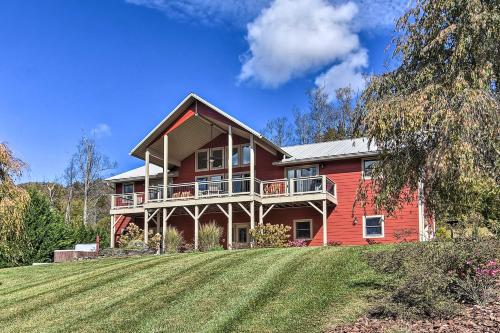 Tranquil 6-Acre Retreat with Hot Tub and Mtn Views!