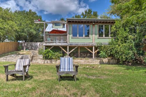 Austin Home with Deck, Yard and Hill Country View