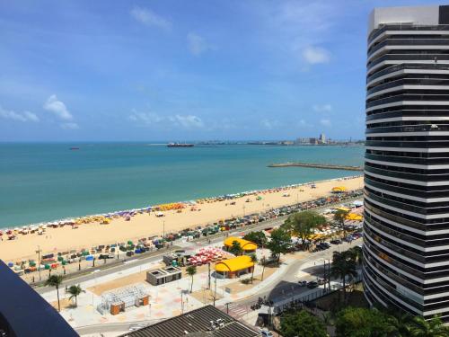 Apart-hotel Ideal para viagem em dupla Beira-mar Atlantico Flat Menor preço em Apart-hotel Ideal para viagem em dupla Beira-mar Atlantico Flat