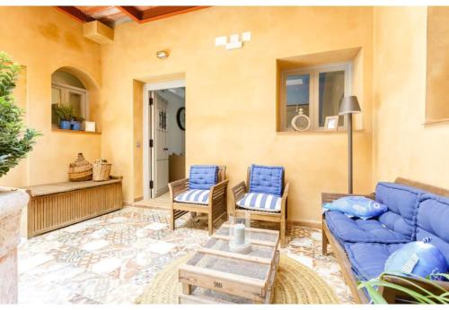 Terraza Patio Cadiz Playa Caleta Beach House