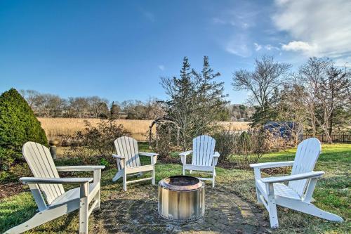 Riverfront Kingston Home with Deck and Fire Pit!
