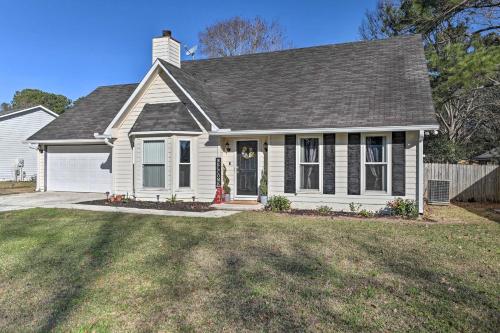 North Charleston Home with Fire Pit and Gazebo!