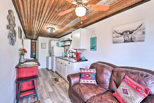 Southwestern Container Home on Horse Property