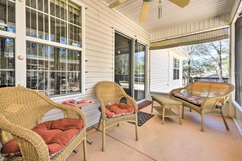 Sunny FL Getaway on 1 Acre with Patio and Porch!