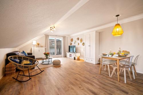 Ferien-Apartment Riedperle mit Privatstrand