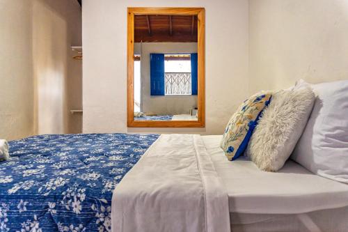 Cama o camas de una habitación en Villa Hortencia Quadrado
