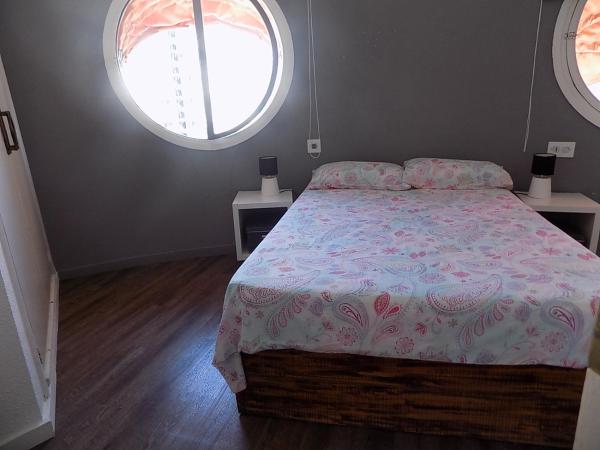 Cama o camas de una habitación en Apartamento Inlesa I