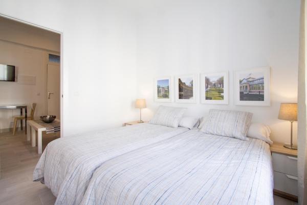 Cama o camas de una habitación en Apartamento Granada