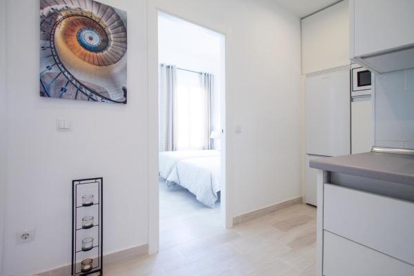 Cama o camas de una habitación en Apartamento Granada