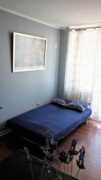 Cama o camas de una habitación en Welcome to Santiago - Chile