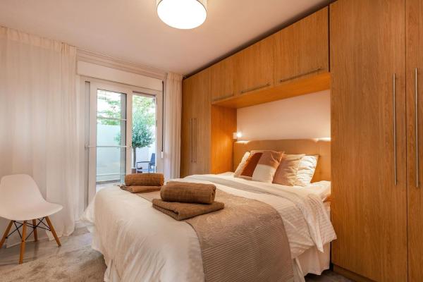 Cama o camas de una habitación en 4 bedroom luxury duplex s sea views by Puerto Banus