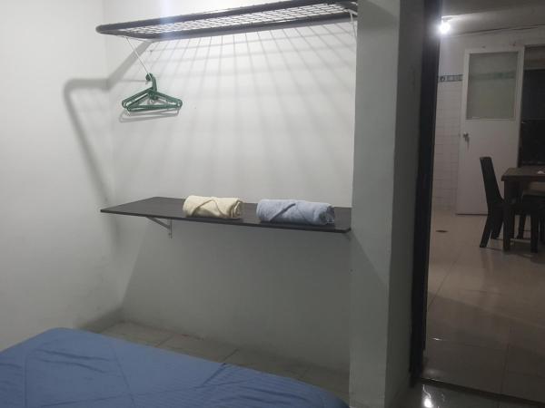 Cama o camas de una habitación en Cerca al club militar embajada americana, Corferias