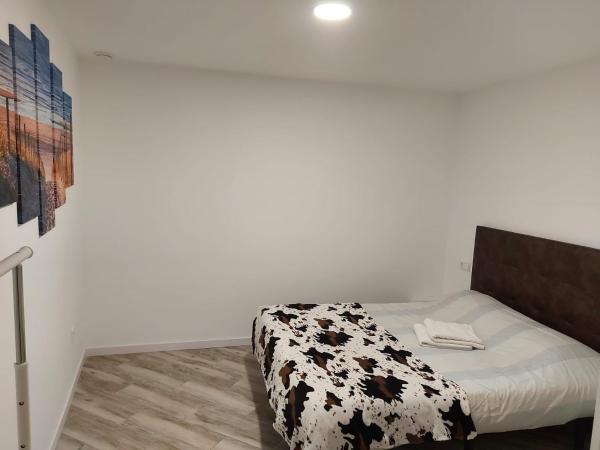 Cama o camas de una habitación en Apartments Abate 4