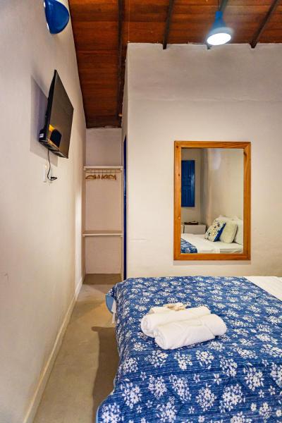 Cama o camas de una habitación en Villa Hortencia Quadrado