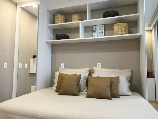 Cama o camas de una habitación en Apartamento Juliana Bella Vista