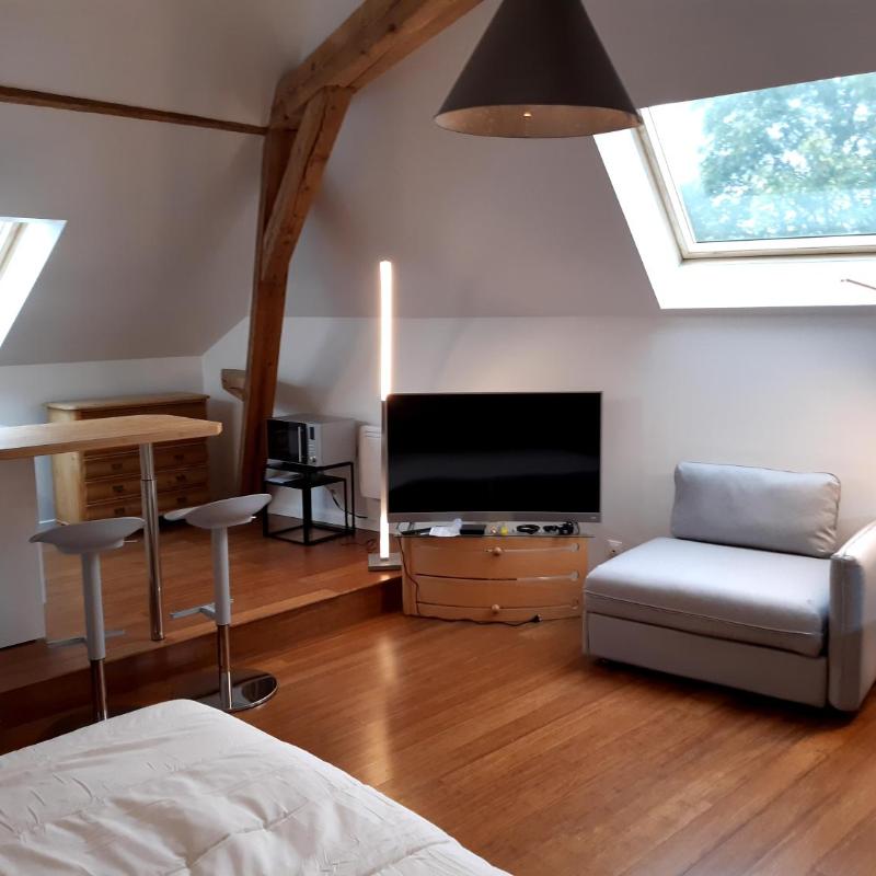 loft studio avec charme et authenticité