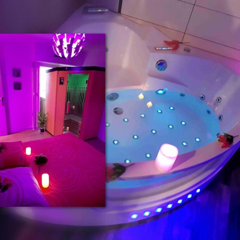 Spa et Sauna Privatif à Biscarosse Plage pour Nuit Romantique balnéothérapie et sauna accessible toute l année dans l appartement petit dejeuner et repas en option reglement sur place