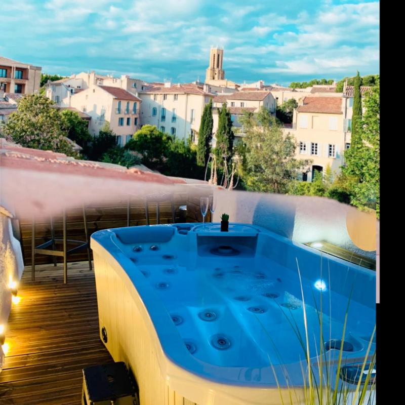 Duplex Bellevue SPA PRIVATIF Toit d'Aix