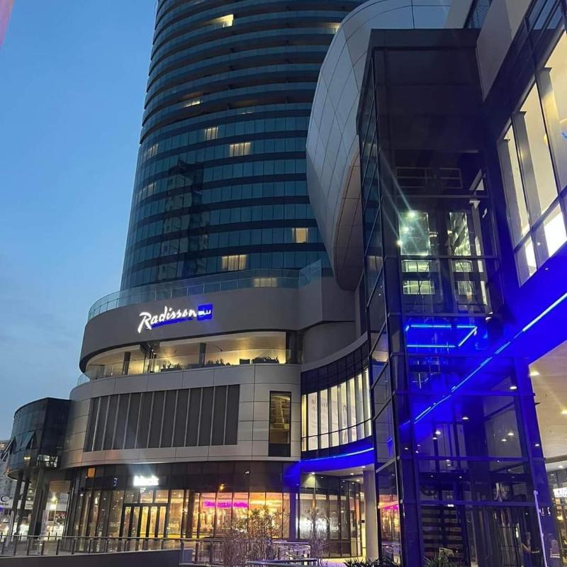 Apartment Suites in the Radisson Blu Oceans Hotel Building